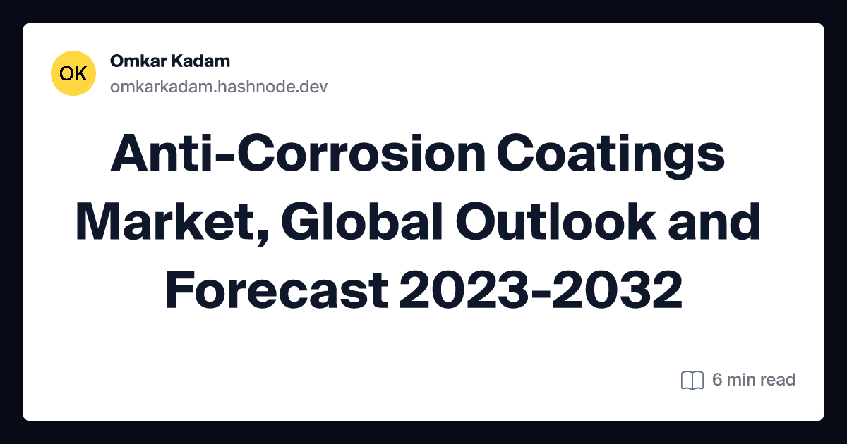 Anti-Corrosion Coatings Market, Global Outlook and Forecast 2023-2032