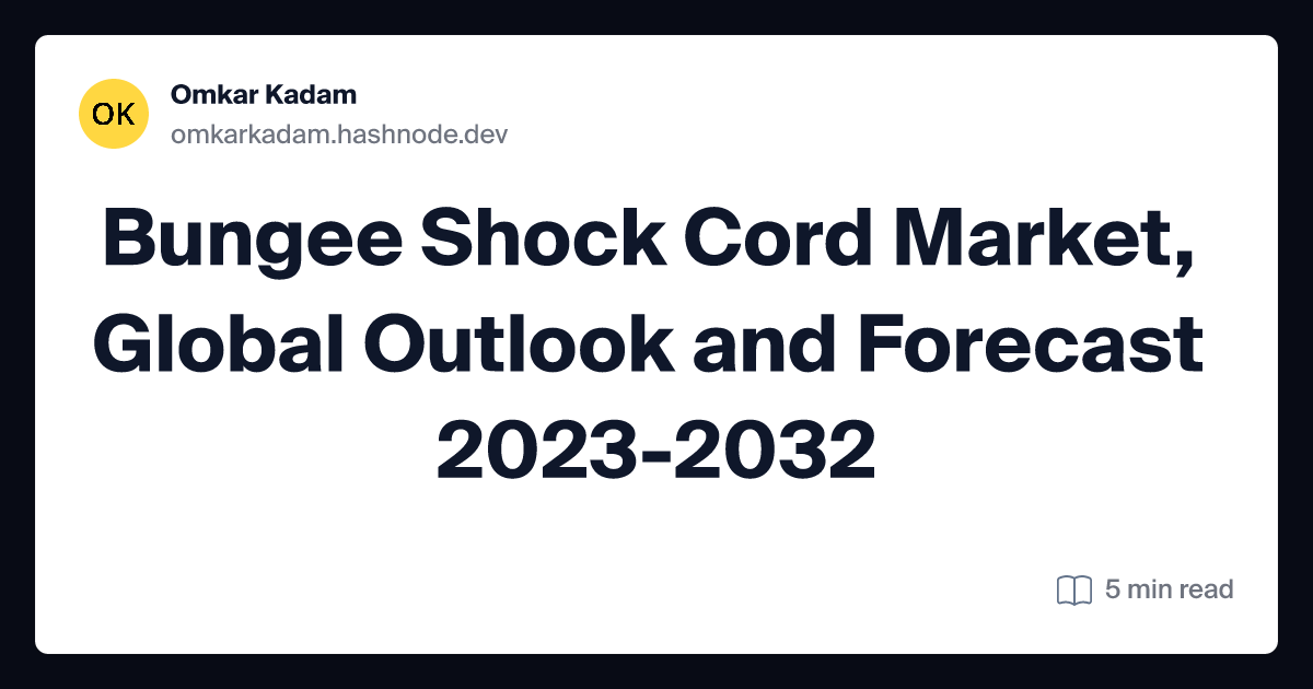 Bungee Shock Cord Market, Global Outlook and Forecast 2023-2032