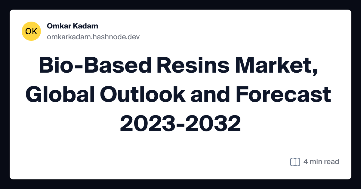 Bio-Based Resins Market, Global Outlook and Forecast 2023-2032