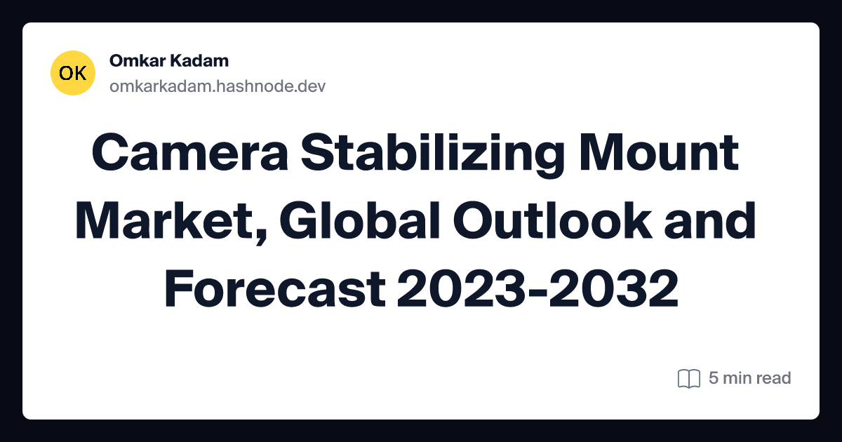 Camera Stabilizing Mount Market, Global Outlook and Forecast 2023-2032
